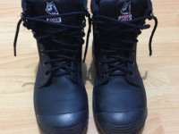 Steel toe boots women size 6