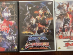 ウルトラマンDVD3点　$30