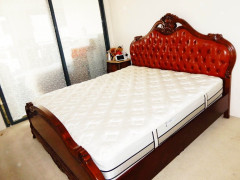 King size bed and mattress